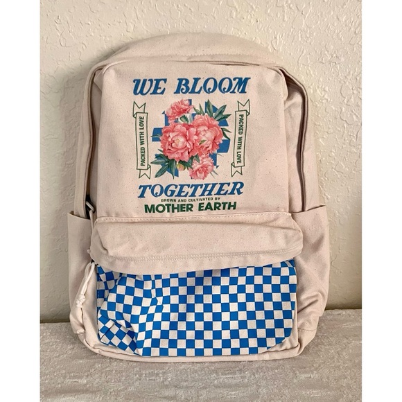 VANS.. We Bloom Together Mother Earth Backpack - Picture 1 of 3